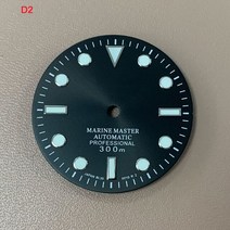 시계 다이얼 수정 액세서리 태양 패턴 Literal No/Single Calendar NH35 4R36 무브먼트용 밝은 색상 29, 01 7