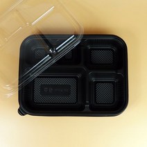 AJ 5칸 도시락용기 200개 SET 5칸 돈까스 포장용기 덮밥 포장용기 도시락 반찬용기