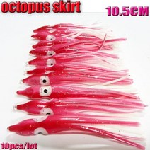 문어낚시대 선상 바낙스 선상대 대 로드 바다루어낚시대 바다낚시대 릴 2018 새로운 낚시 미끼 치마 부드러운 오징어 8CM/10.5CM 16가지 색상 옵션, 29