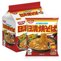 [닛신] 야끼소바 5팩 X 6개, 30g