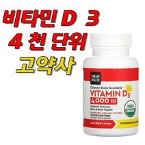 바이브런트 비타민D 3 4000 IU 100정 4천 단위 고약사, 1개, 기본