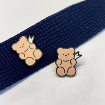 귀여운 곰 캐릭터 핀뱃지 망곰 뱃지 패션뱃지 금속뱃지