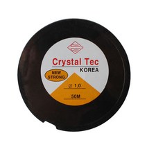[동대문패션포인트] DIY 공예용 비즈 반지 팔찌 만들기 재료 우레탄줄, 1.0mm, 50M