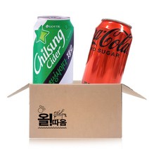 코카콜라제로 355ml 6개 + 칠성사이다 제로 355ml 6개 뚱캔
