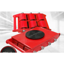 중장비 도비대차 컨테이너 운반 롤러 도비장비 바퀴, 상세이페이지 참고, 밝은 회색 부티크 회전 18T 스틸 휠