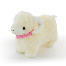 양인형 양쿠션 인형추천 동물쿠션, 화이트