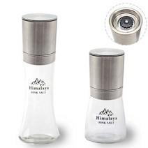 원형 ALL 스텐 그라인더 소금 후추 깨갈이 고급 그라인더 180ml, 원형 ALL 스텐그라인더 19cm