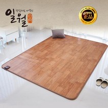 2023년형 일월 초절전 온돌마루 전기매트 전기방석 전기장판, 중형