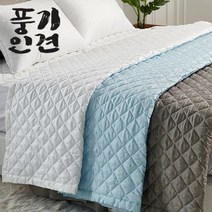 풍기인견100% 여름패드Q-SS-K 열대야대비 시원한여름패드-퀸 킹 슈퍼싱글/로하스인증 100%풍기인견, 민트