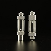 듀얼 헤드 싱글 헤드 수족관 CO2 버블 카운터 오존 장비 체크 밸브 레귤레이터 디퓨저 반응기|CO2 Equipment|, 1개, Dual, 단일