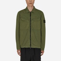 [명품][명품]스톤아일랜드 와펜 가먼트 포켓 오버 셔츠 그린 남성 자켓 22FW 7