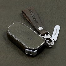 리츠S 4세대 카니발 / 하이리무진 스마트키케이스 5버튼 7버튼 9버튼 가죽스트랩 팬던트 각인, K-10_9버튼(하이리무진), 각인없음, 카멜