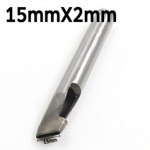 공예 도구 DIY 2mm * 3/4/5/6/7/8/9/10/11/12mm 드릴링 비트 가죽 펀처 플랫 홀 펀치 메이커 커터 치즐 세트, 15mmX2mm