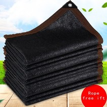 오토캠핑장 자동릴선 릴선자동 오토릴선 러그박스 다양한 크기 블랙 태양 보호소 메쉬 hdpe shade net with hang hole for 캠핑 정원 온실 car roof, 35m
