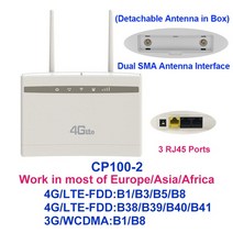 파워딜 TIANJIE-150Mbps 무선 와이파이 라우터 Sim 카드 무제한 4G 모뎀 LTE 실외 외부 안테나 핫스팟