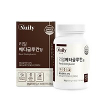 국내산 베타글루칸 식약처인증 NK세포 표고영지 버섯균사체 추출물 건조효모 영양제 추천 60정 2개, 60정(1개월) x 1개