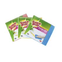 3M 스카치브라이트 천연펄프행주 10개입, 노랑., 40개