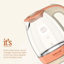 탕비실 커피포트 전기주전자 무선유리포트 캠핑 회사