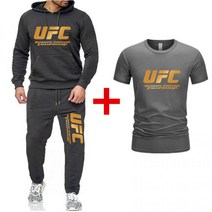 UFC 반팔 티셔츠 긴팔 후드 긴바지 세트 주짓수 격투기