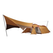 스노우피크 snowpeak 텐트 타프 엔 트리팩 SET-250RH 4인용, 구품번