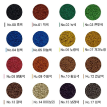 해피키즈스토어 EPDM고무칩 25kg - 어린이 놀이터 바닥 탄성 포장재 EPDM 고무칩 놀이터 보수 놀이터 바닥 탄성 매트 고무칩 보수 체육시설바닥 고무매트 보수, 아이보리