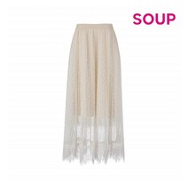 숲 SOUP 도트 레이스 샤스커트(SX3SRC2)