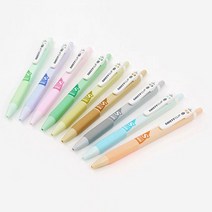 사각 바디 검정색 볼펜 니들펜 0.38/0.5/0.7mm, 쑥라떼