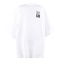 21FW 발렌시아가 와이드 로고 반팔 티셔츠 661715 TKVE5 9040