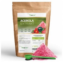 독일 Vit4ever Acerola Powder 아세로라 파우더 비타민C 1500mg 300g 비건, 1팩
