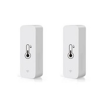 스마트온습도계 온도기록계 corui wifi tuya 스마트 온도 및 습도 센서는 alexa 및 google home과 함께 작동합니다. 스마트 라이프 스마트 액세서리 음성, 2개
