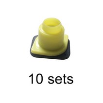 10 개몫 꿀벌 도구 양봉 도구 퀸 킹 케이지 액세서리 다산 킹 페데스탈 가드 longwall 쉴드 퀸 케이지 커버, 더블 베이스 10세트