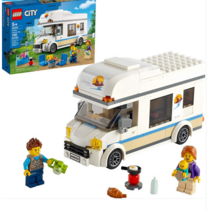 레고 시티 60283 휴가용 캠핑밴, 3개, 혼합색상