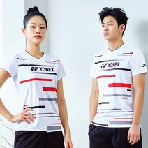 요넥스 배드민턴 남녀 반팔 티셔츠 231TS023M 231TS024F 23 S/S