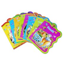 영어공부 언어발달 파닉스장난감 8피스 프랑스어 동화 책 아기 학습 만화 교육 몬테소리 지능, [01] 8Pcs
