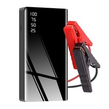 밧데리재생기 12V 20000mAh 점프 스타터 휴대용 시작 장치 자동차 충전기 2023, 02 Black