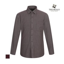 [TREMOLO] 남성 잔패턴 원포켓 셔츠__TRHNLWZ8356