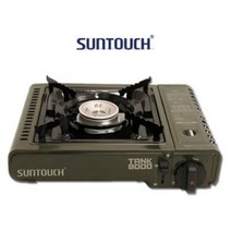 썬터치 오리지널 가스버너 탱크 ST-8000, 5개, 카키