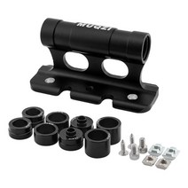 트레일러용 자전거 프론트 포크 다목적 알루미늄 합금 자전거 포크 마운트, 검은색