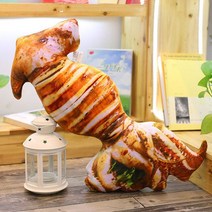업소용떡볶이기계 전기 철판구이 분식점 오뎅 플러시 구운 생선/닭 다리 장난감 시뮬레이션 음식 베개 날, 08 58cm