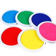 바른키즈 잉크패드 손도장놀이, 빨강색