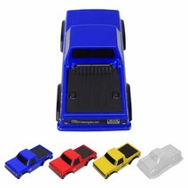 1:24 추적 차량용 RC 차체 쉘 충격 저항, 04 YELLOW