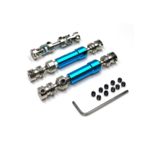3Pcs 금속 드라이브 샤프트 CVD 드라이브 샤프트 MN128 MN86 MN86S MN86K MN86KS MN G500 1/12 RC 자동차 업그레이드 부품 액세서리, 파란색