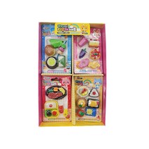 먹지마 지우개 세트 요리 과일 음식 먹방 1갑 (12개입)