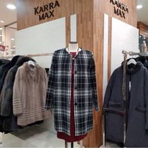 [막스카라] W몰 체크코트 M81MWJ003ME