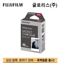 인스탁스 미니필름 흑백1팩(10장), 미니필름 1P(10매)