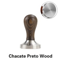 커피 디스트리뷰터 탬퍼 57mm 57.5mm 파우더 해머 lelit 57mm 스테인레스, 그래서 나무를 chacate
