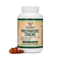 Double Wood Phosphatidylcholine 더블 우드 포스파티딜코린 1200mg 210소프트젤, 1개, 210캡슐