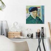 [아도라하우스] 캔버스액자 명화 고흐 자화상2 D타입 35x55cm, 선택:명화 고흐 자화상2 D타입 35x55cm