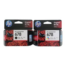 HP 정품잉크 678, 검정+컬러세트, 1개