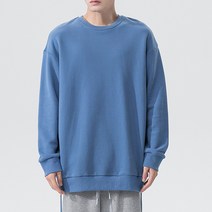 리리플리 남녀공용 데일리 무지 맨투맨